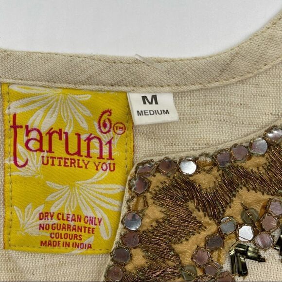 Taruni Indian Style Tunic Dress Sz M - Picture 13 of 16